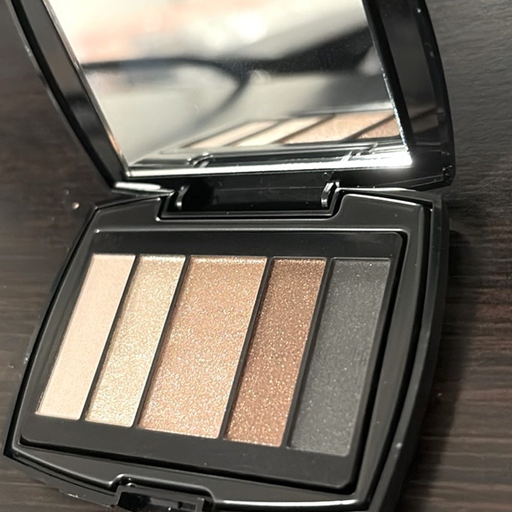 NEW [Lancome] Satin Sable Color Design 5-Shade Eyeshadow Pallet Compact 0.07 oz. - Picture 7 of 9